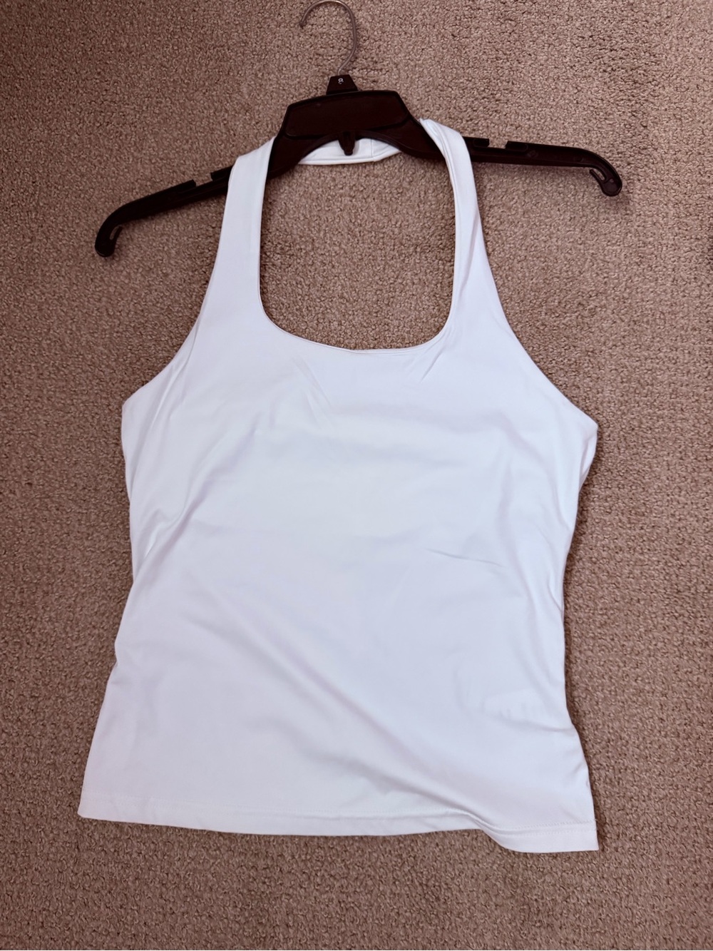 Amazon White Racerback Tank Top for Women